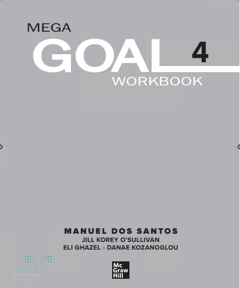كتاب النشاط مقرر اللغة الإنجليزية Mega Goal 4 للمرحلة الثانوية نظام المقررات البرنامج المشترك.